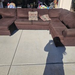 Brown Sectional Couches