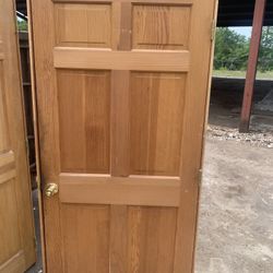 (2) Used Interior Doors 38x82 Rough Opening 