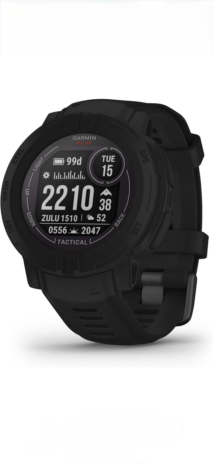 Garmin Instinct 2 Solar Tactical Edition GPS Outdoor Watch with Solar Charging