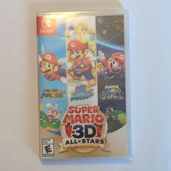 Mario 3D All stars sealed New nintendo Switch 