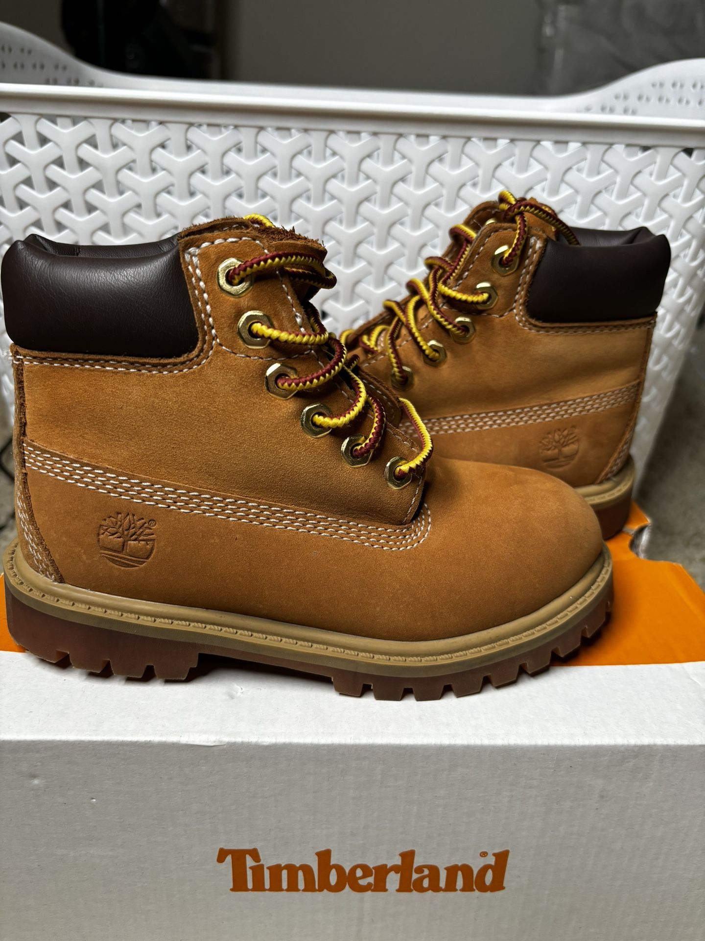 Toddler/Kids Size 10 M/M Tan Timberland Boots