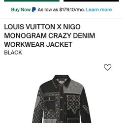 Louis Vuitton X Nigo Denim Workwear Jacket