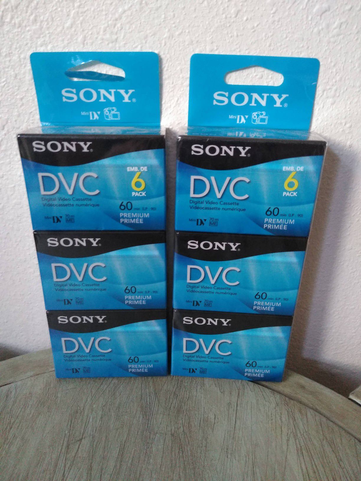 Sony 60 minute DVC 6 pack