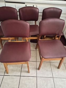 5 Chairs $30