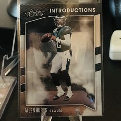 Jalen Hurts Rookie Cards Lot Of 4