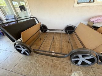 Full Size Car Bed Frame – Sturdy Metal Frame