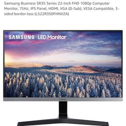 22 Inch Samsung Computer Monitor 