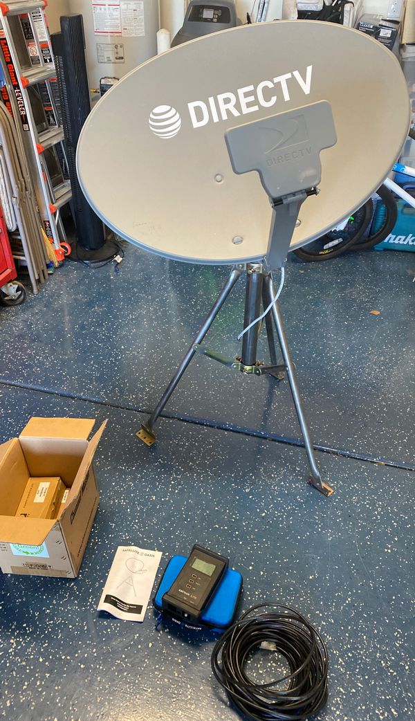 Directv Satellite Oasis portable dish and meters for Sale in Peoria, AZ