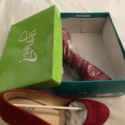 New Women's Y-Not Roger High Heel Pumps in Cherry.