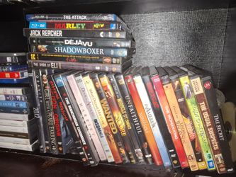 100 + DVDs For Sale