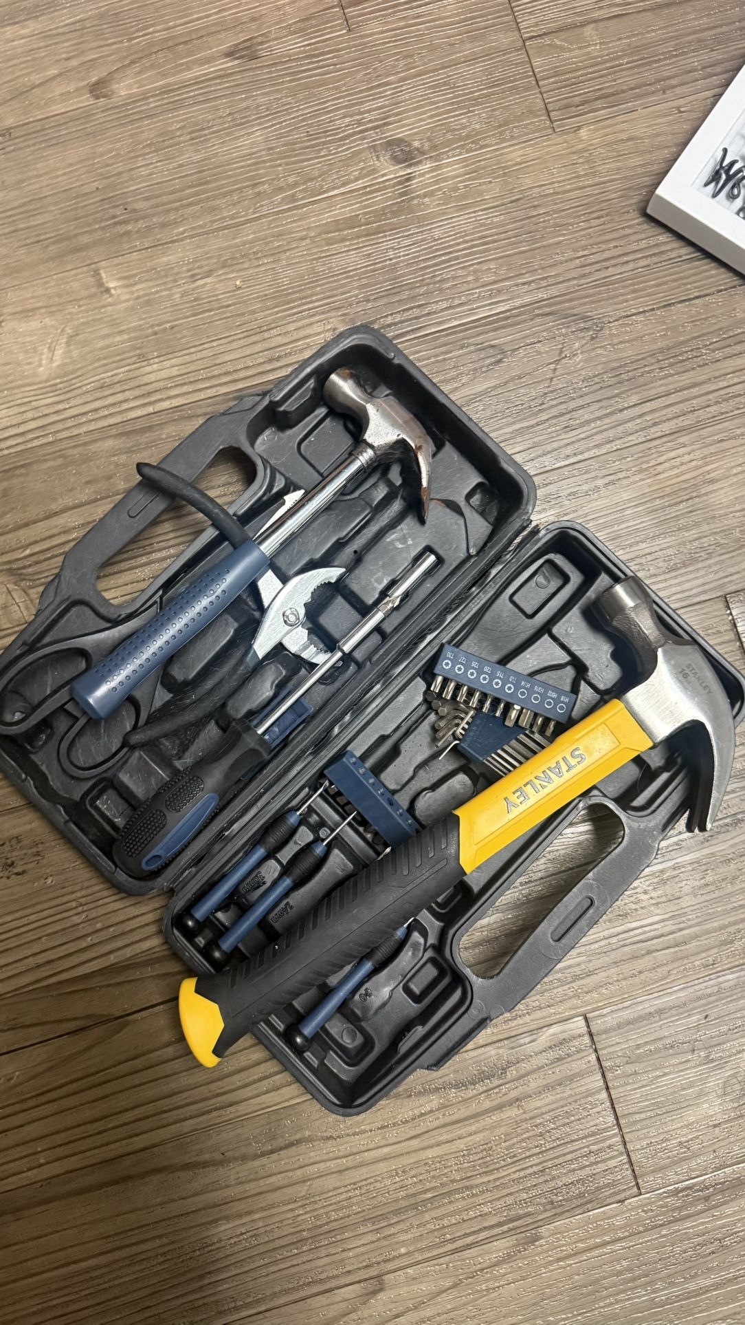 Tool Kit – Gently Used + Extra Stanley Hammer