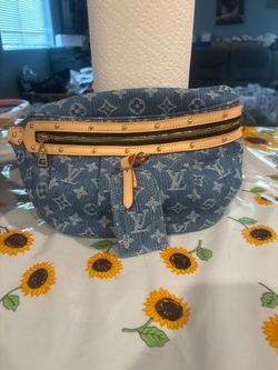 Louis Vuitton Monogram Denim Belt Bag