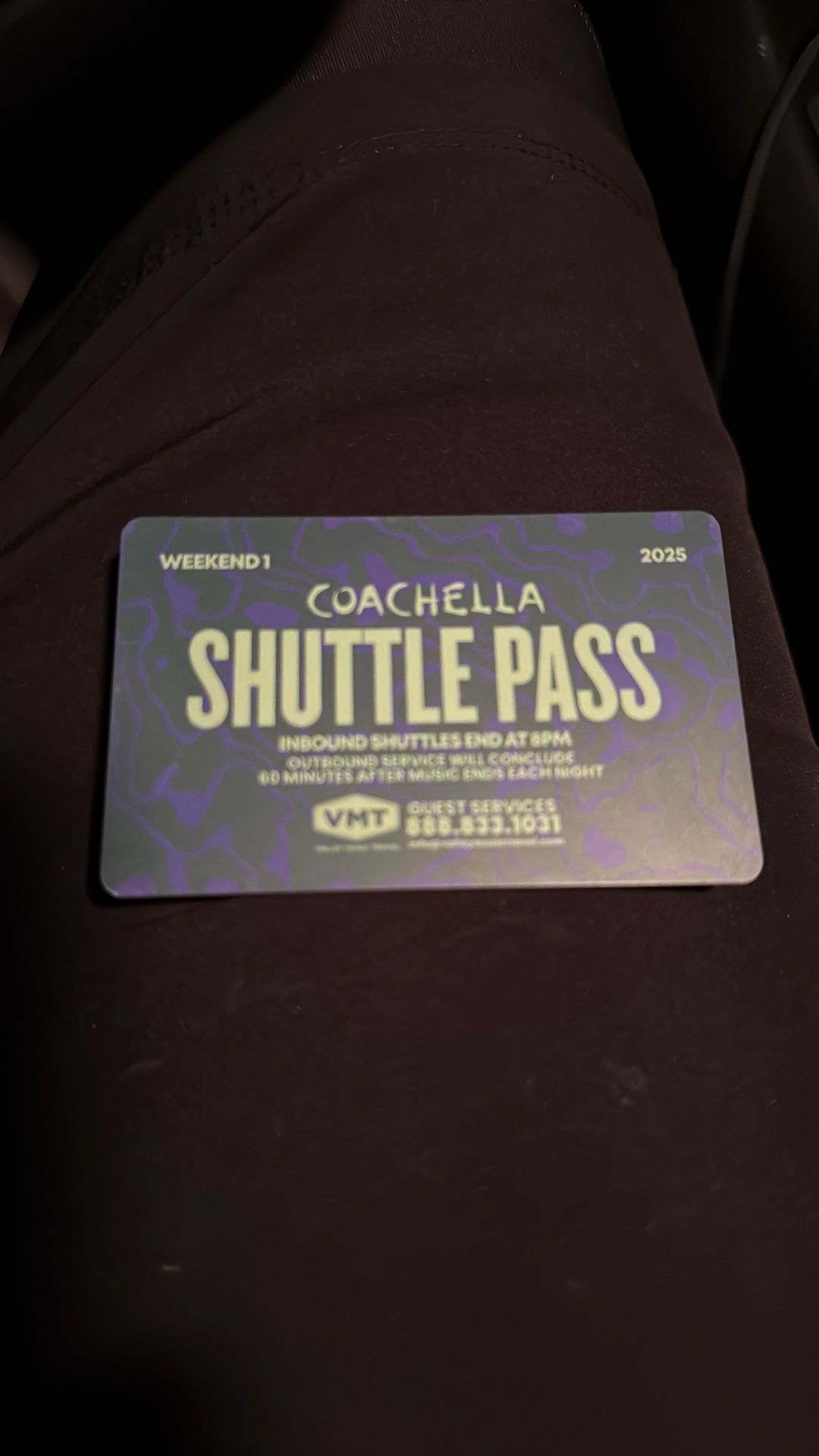 Coachella Shuttle Pass 2025
