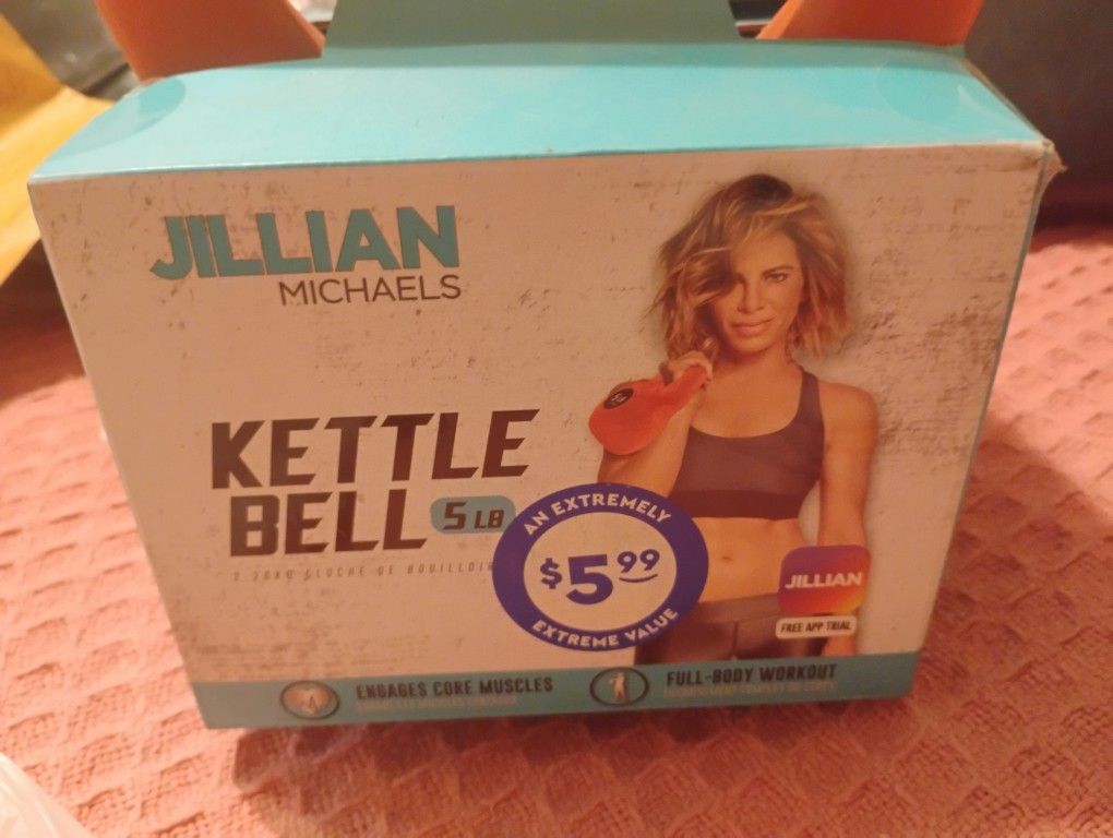 5lb.  $3 ea.Jillian Michaels Kettle Bell Serious Buyers Only Local Pickup Fcfs