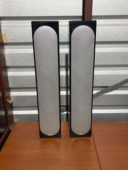 Monitor Audio Radius 225 Speakers – Pair – Black Gloss – Untested