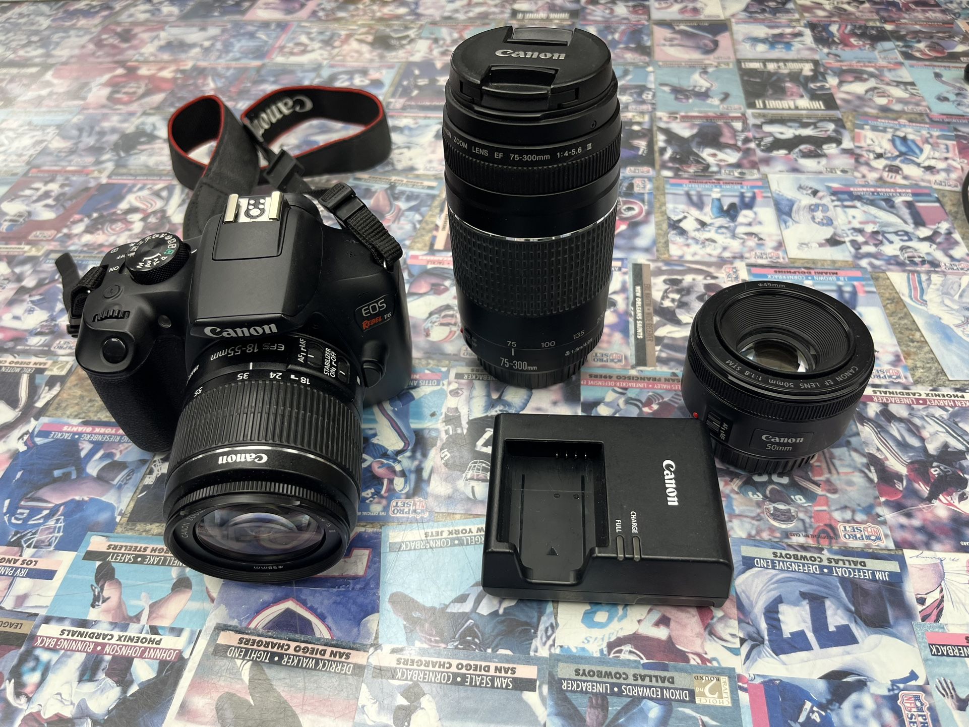 Canon EOS Rebel T6 Didgtal Camera