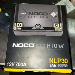 12v lithium Noco battery