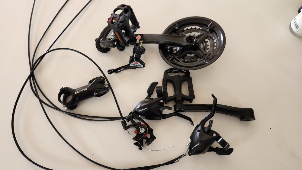 Complete Mountain Bike Ger Setup