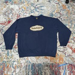Vintage Timberland Embroidered Crewneck Sweatshirt