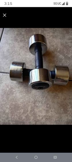 Reebok dumbbells