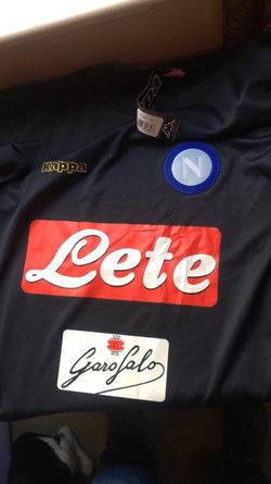 Napoli 16-17 Black shirt NEW