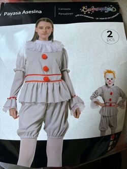 Woman it Halloween Costume 2-Piece Set