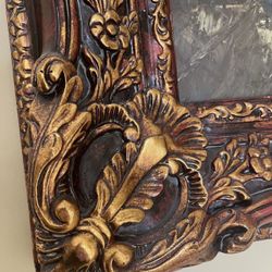 Antique Heavy Wall Picture