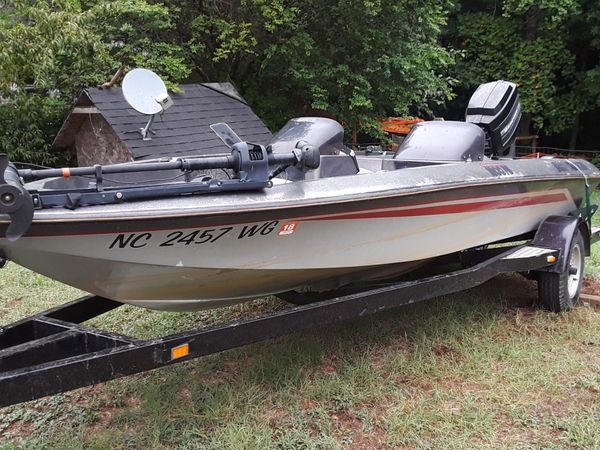 1988 bass tracker 18 foot tournament 150 hp mercury for Sale in Winston
