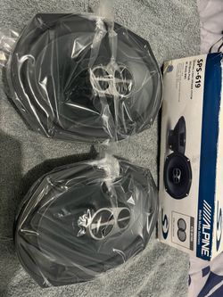 Alpine 6*9  3 way speakers
