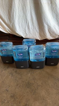 Purell touch less soap dispensers and foam soaps