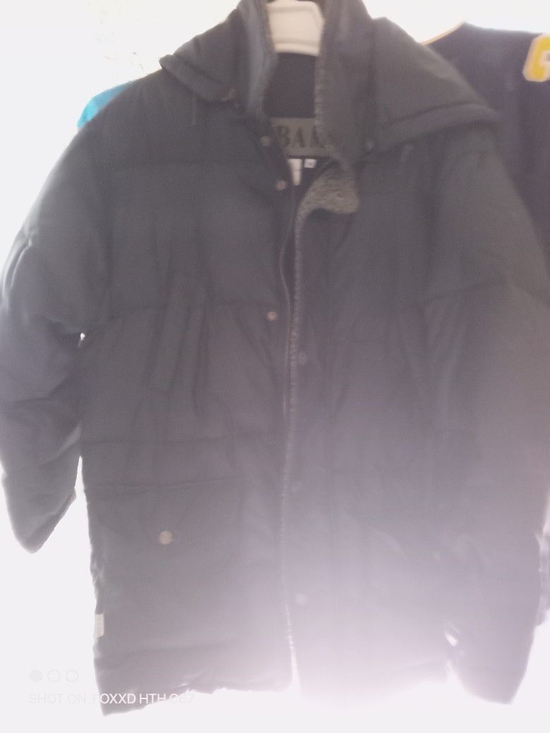M Hooded Puffer Jacket Brand Name BAM!