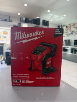 NEW OPEN BOX MILWAUKEE COMPACT INFLATOR 2475-20