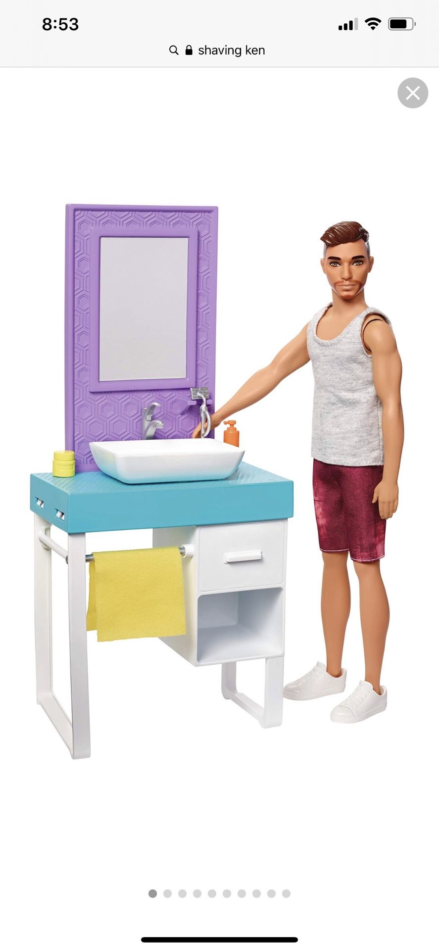 Barbie Shaving Ken