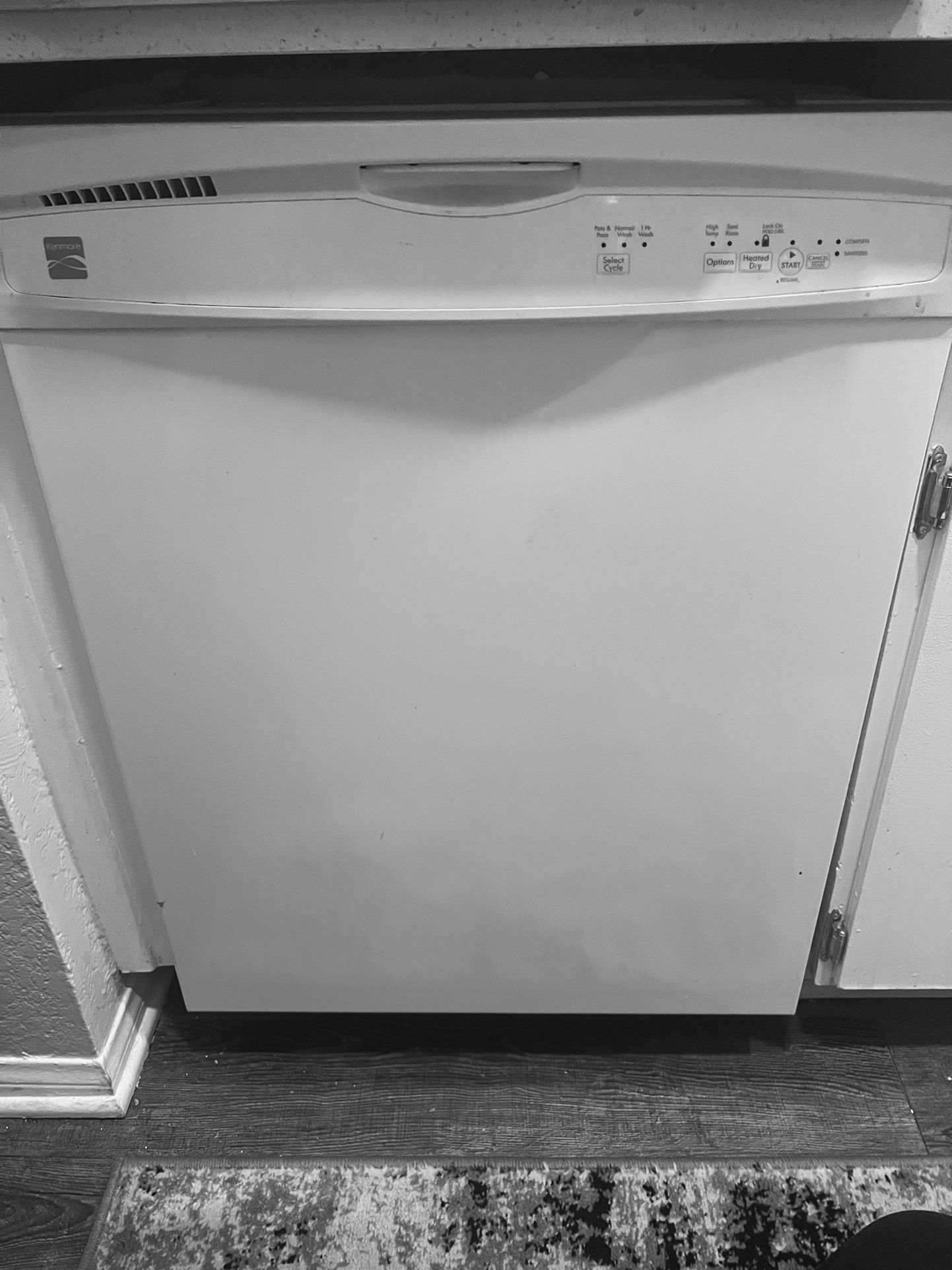 Kenmore Ultra Wash Dishwasher Model 665 Dimensions