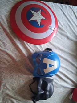 Hero Costumes Captain America & Batman (READ DESC)