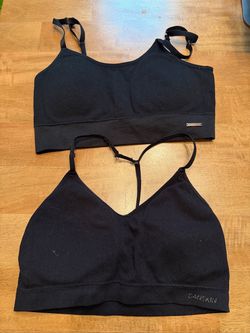 Danskin Black Sports Bras – Set of 2 Size S/M