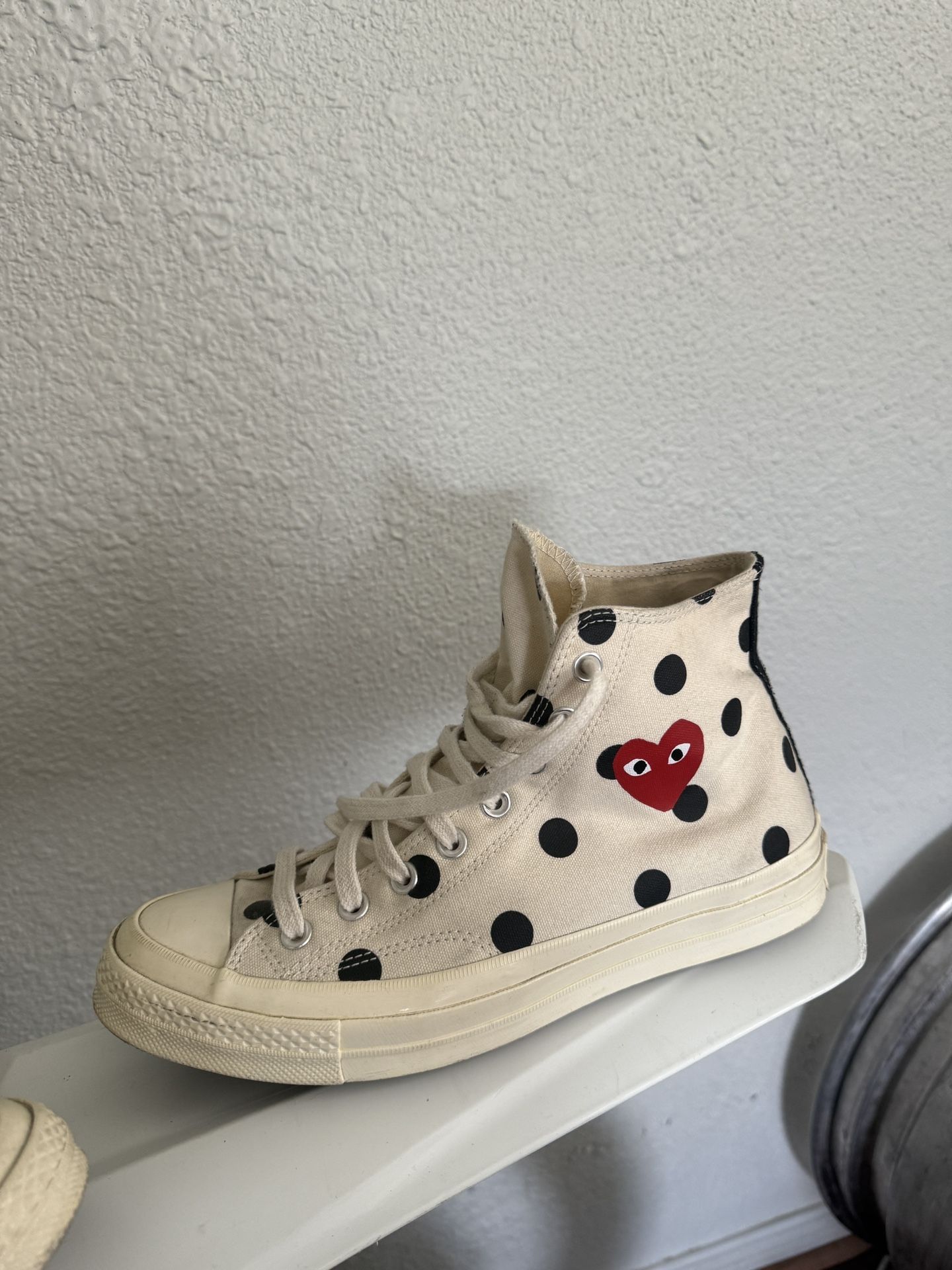 Comme Des Gargçons Converse Size 9