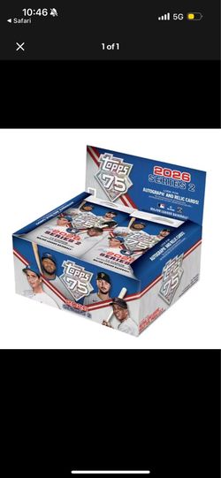 2026 TOPPS SERIES 2 BASEBALL DISPLAY BOX SEALED