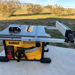Dewalt Table Saw- 8 1/4 Inch Corded (See Description)