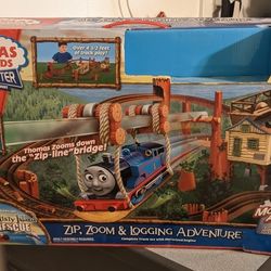 Thomas The Train Zip Zoom Logging Adventure 