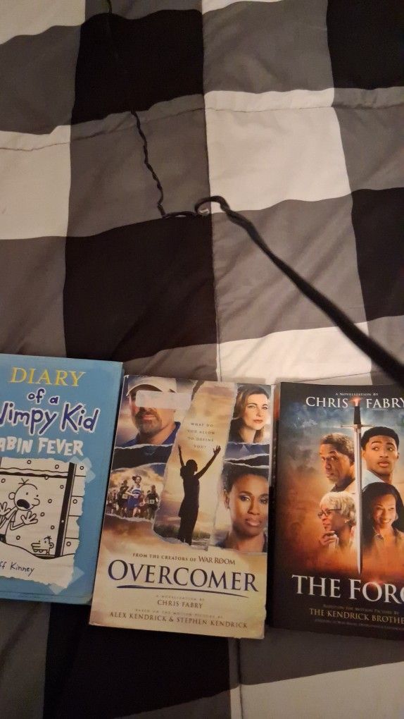 All three books courageous The forge and diary of one kid