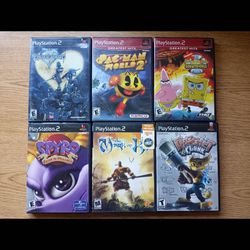 16 Used PS2 Video Games