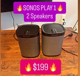 🔥 SONOS PLAY 1 (2 speakers) 🔥 $199 🔥
