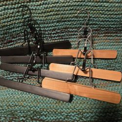 Wooden Clip Hangers 