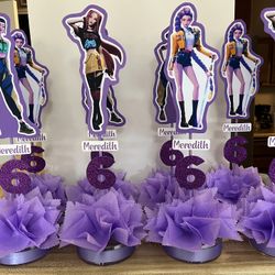 K-pop Demon Hunters Centerpieces 