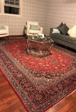 Beautiful Iranian rug hand made 12x10 $600