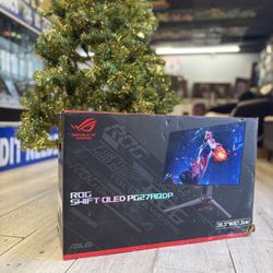 ASUS Rog Swift OLED PG27AQDP 27” Monitor 480Hz (Take It Home In Payment/ llévatelo a casa en pagos) 