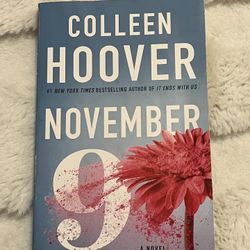 November 9 Colleen Hoover