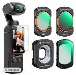 FOR OSMO POCKET 3/4 | K&F Concept Magnetic ND2-32 Variable Lens Filter