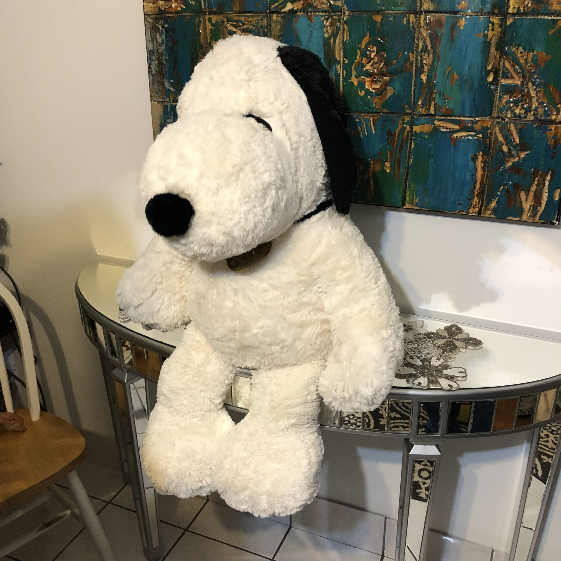 Giant Hallmark Snoopy Stuffed Animal New With Tags